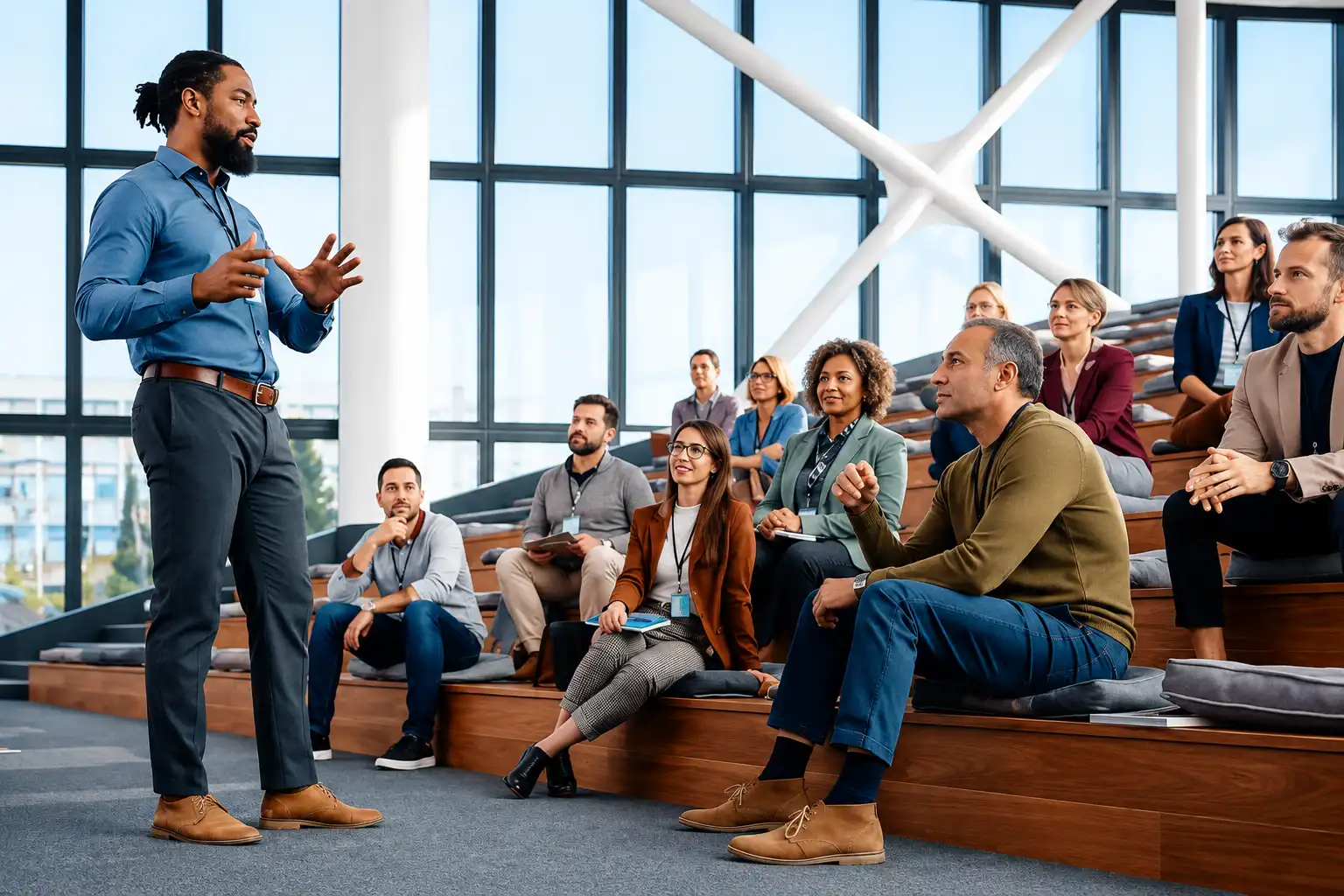 Entrepreneurs building with intention